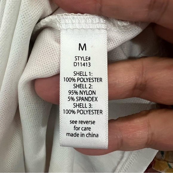 Papaya M Floral Babydoll Lace Empire Waist Romantic Cottagecore Boho Mini Dress - Picture 6 of 7